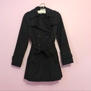 💗 DKNY Black Trench Coat